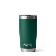 Yeti 20oz Rambler Tumbler - Black Forest Green