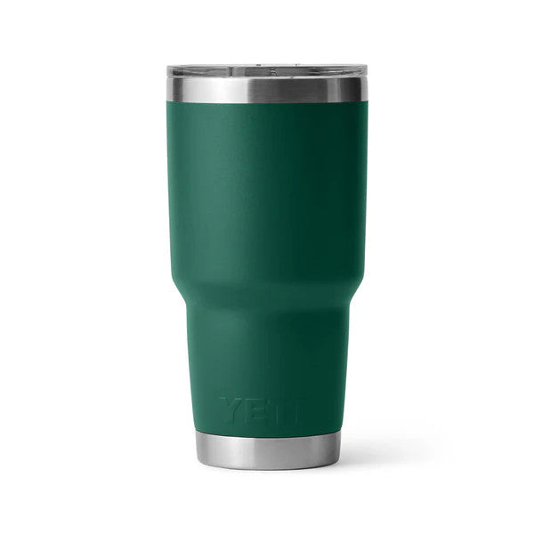 Yeti 30oz Rambler Tumbler - Black Forest Green