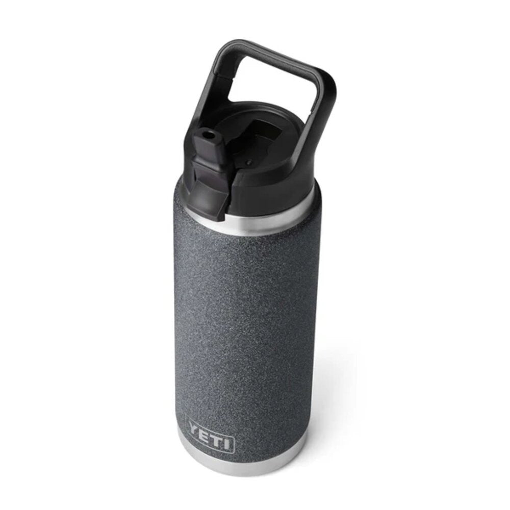 Yeti Rambler 26oz Straw Bottle - Black Stone