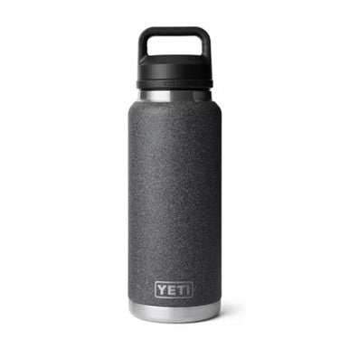YETI Rambler 36 oz Water Bottle With Chug Cap - Black Stone