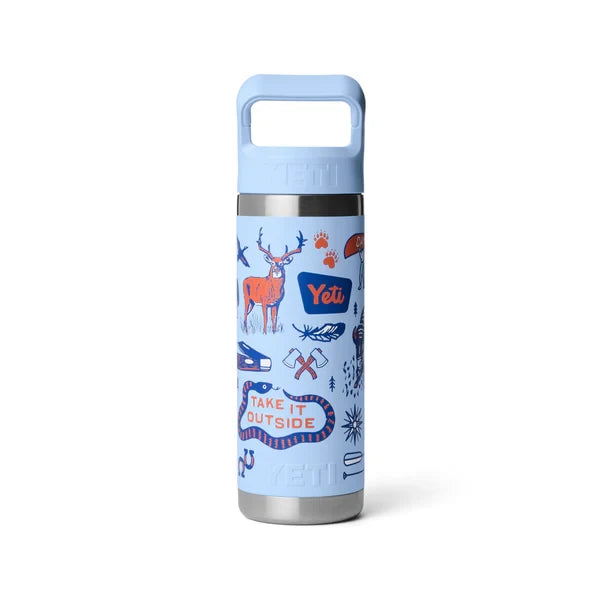 Yeti Rambler 18oz Straw Bottle - Big Sky Summer Camp