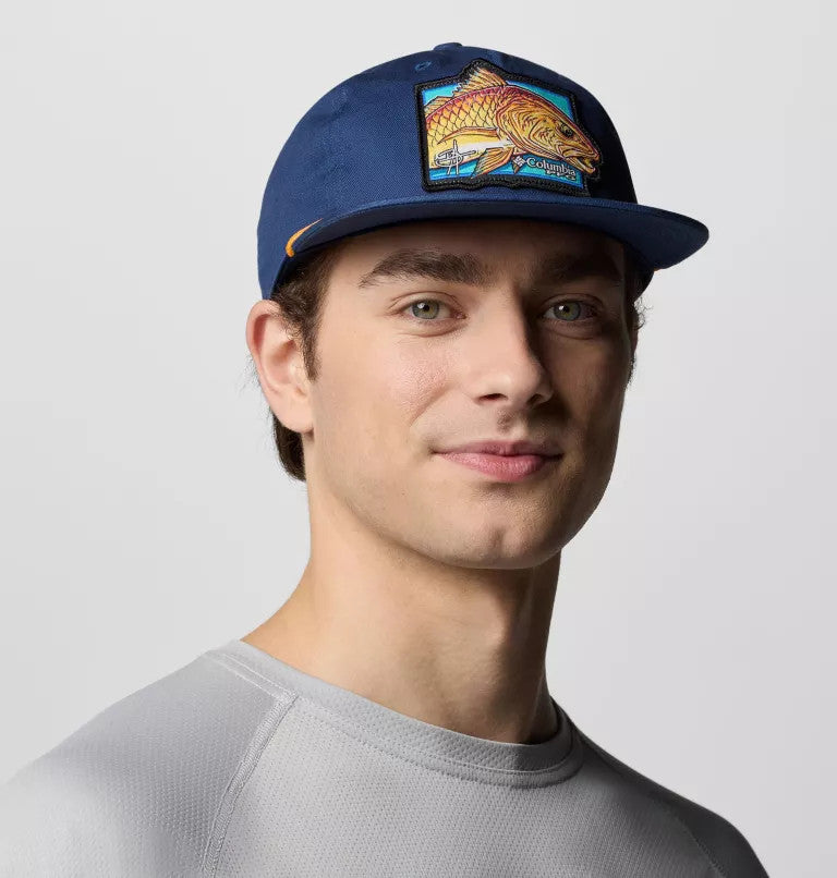 Columbia PFG Back Tack x Bentley Snap Back Ball Cap - Carbon