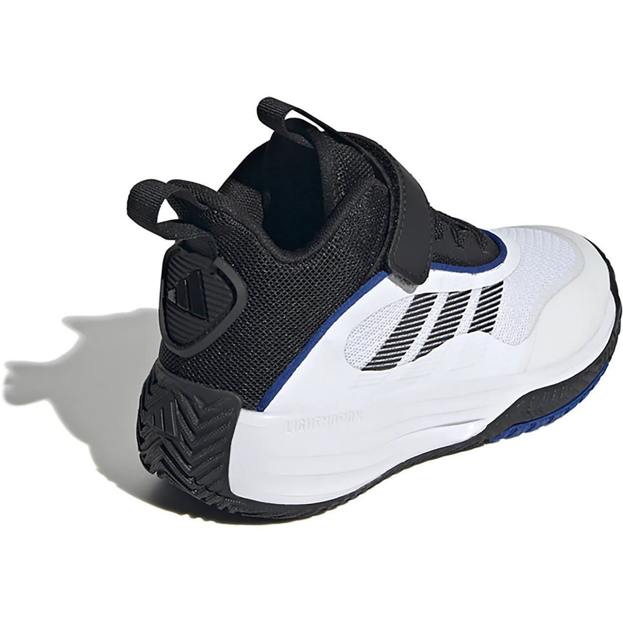 Adidas Kids Own The Game 3.0 Basketball Shoes - White/Black