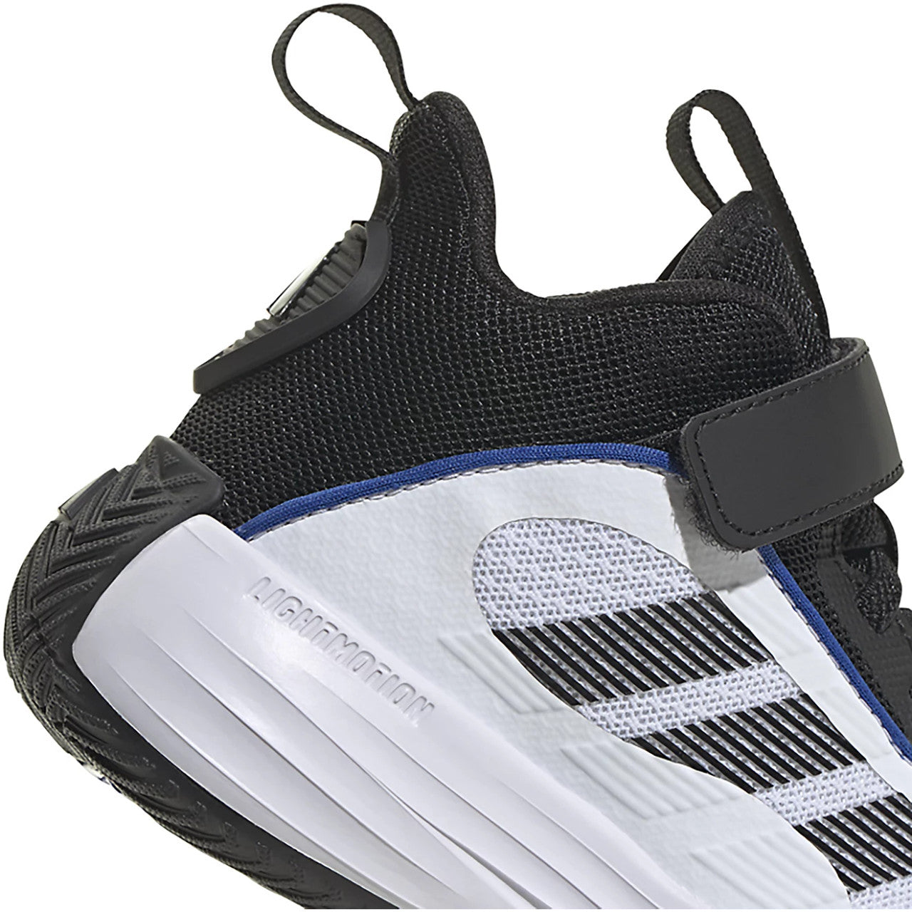 Adidas Kids Own The Game 3.0 Basketball Shoes - White/Black