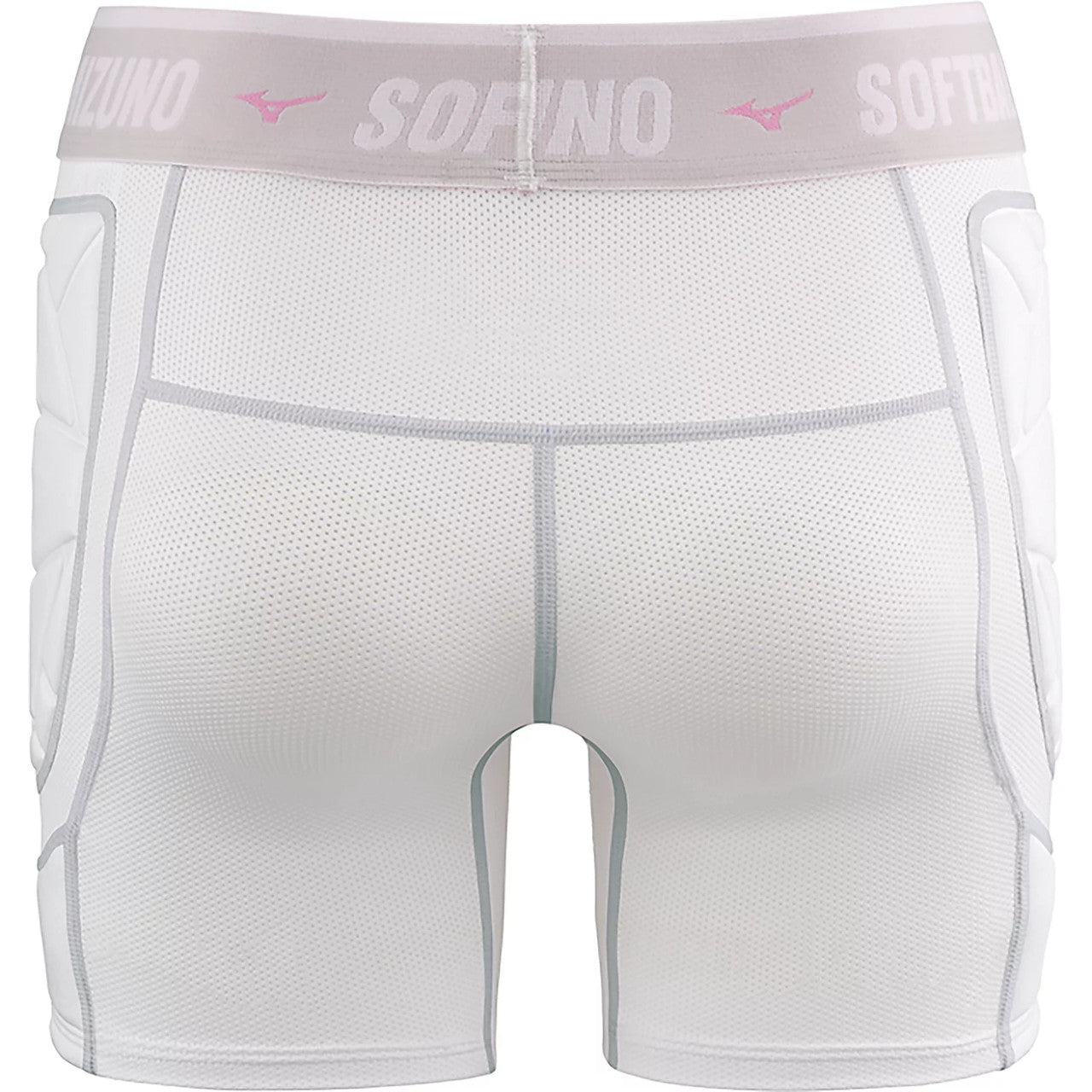 Mizuno Girls RB Shield Padded Sliding Shorts – White