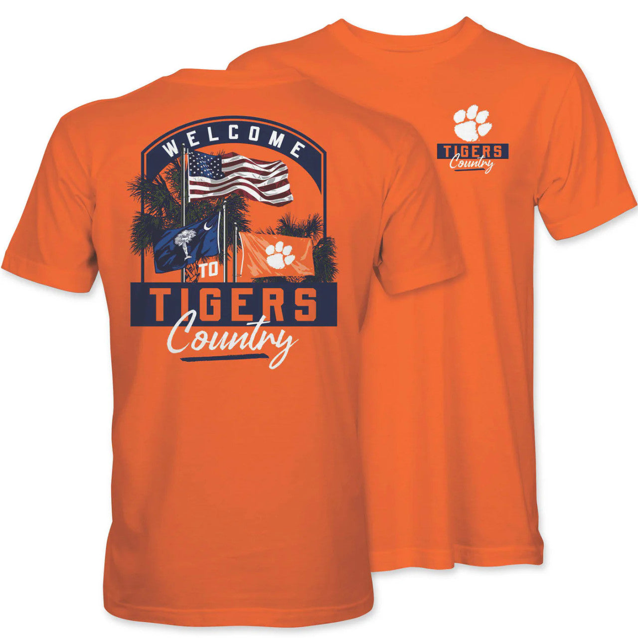 Palmetto Shirt Co. Clemson Tigers Country Tee