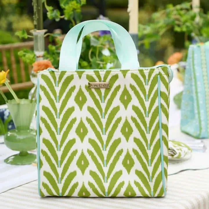 Laura Park Petite Frond Green Lunch Bag