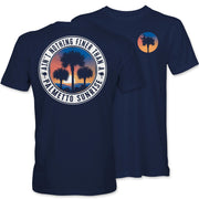 Palmetto Shirt Co. Palmetto Sunrise Tee - Navy