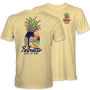 Palmetto Shirt Co. Palmetto Pineapple Beach - Yellow Haze