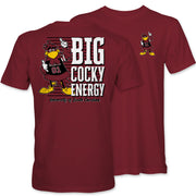 Palmetto Shirt Co. Big Cocky Energy Tee - Garnet