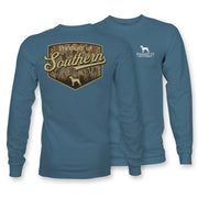Straight Up Southern Men's Southern Duck Camo Long Sleeve T-Shirt