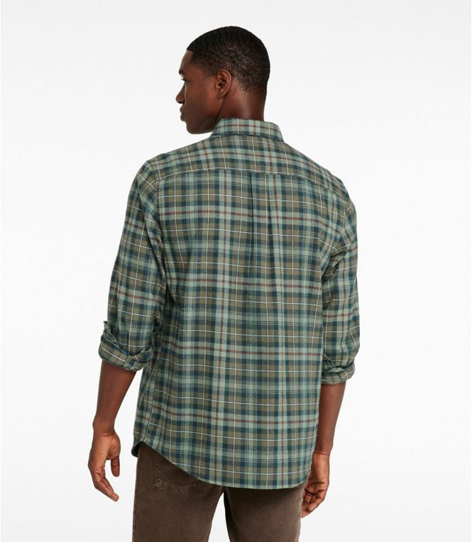 L.L. Bean Men's Scotch Plaid Flannel Shirt - MacKenzie Weathered