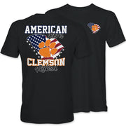 Palmetto Shirt Co. Men's Clemson Raised Tee - Black
