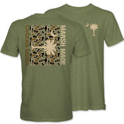 Palmetto Shirt Co. Men's Marsh Made Tee - Heather Military Green