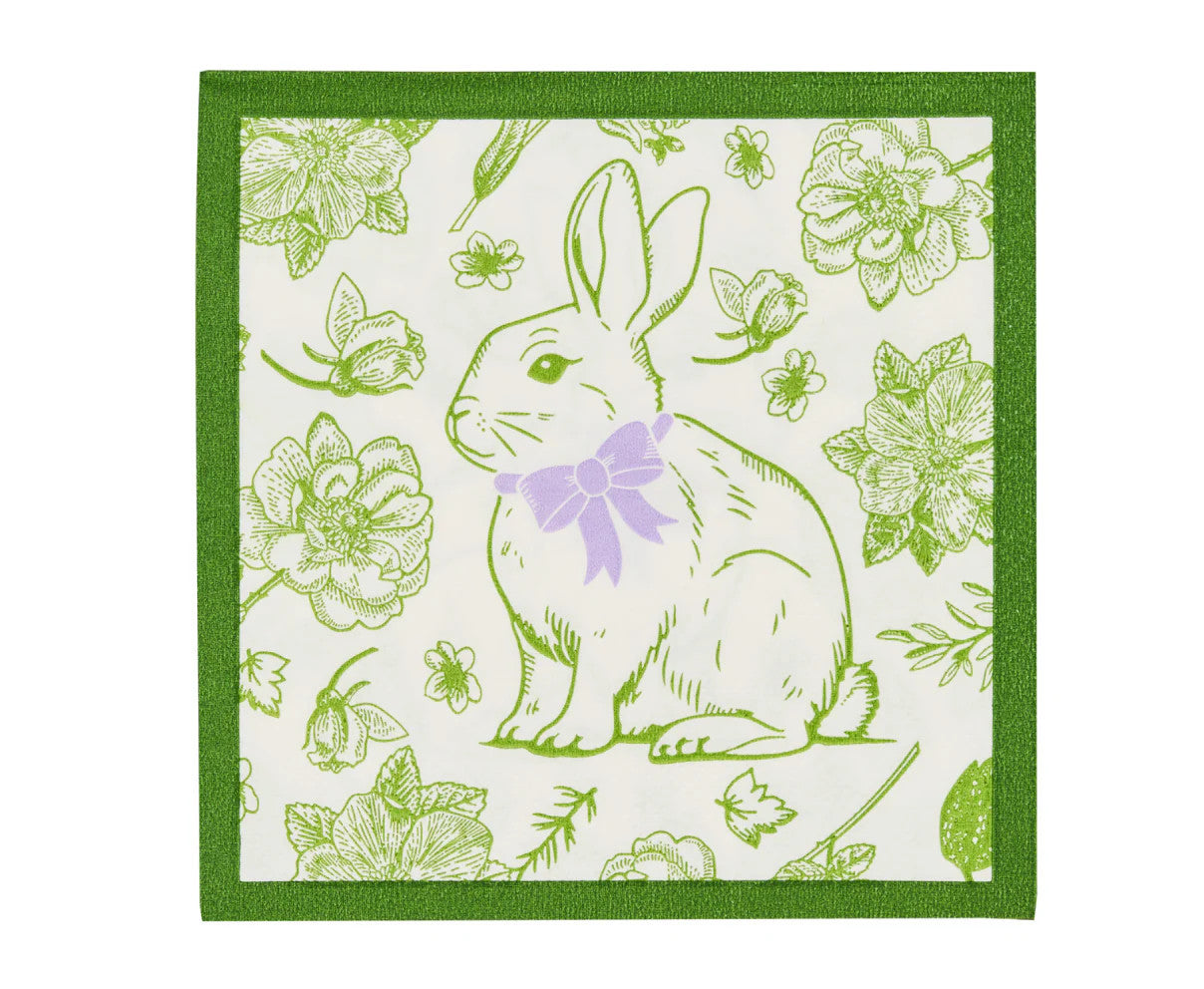 Sophistiplate Easter Toile Cocktail Napkins - 26pk