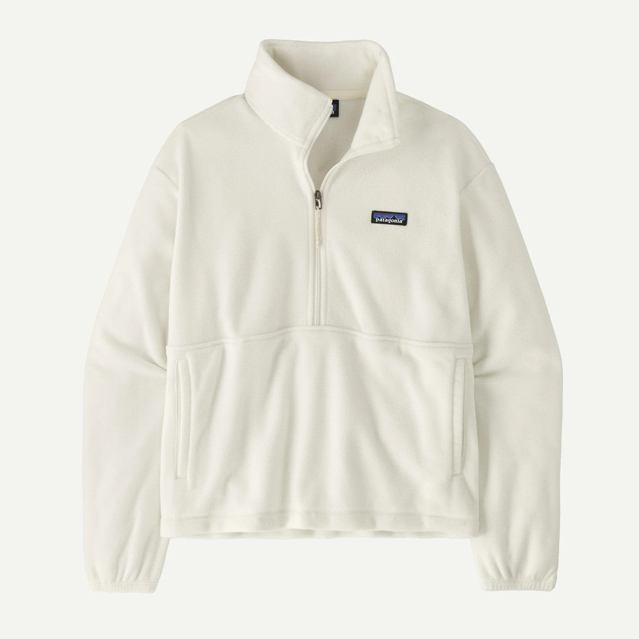 Patagonia Women's Micro D 1/2-Zip Fleece Pullover - Birch White
