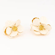 Michelle McDowell Bowie White Earrings