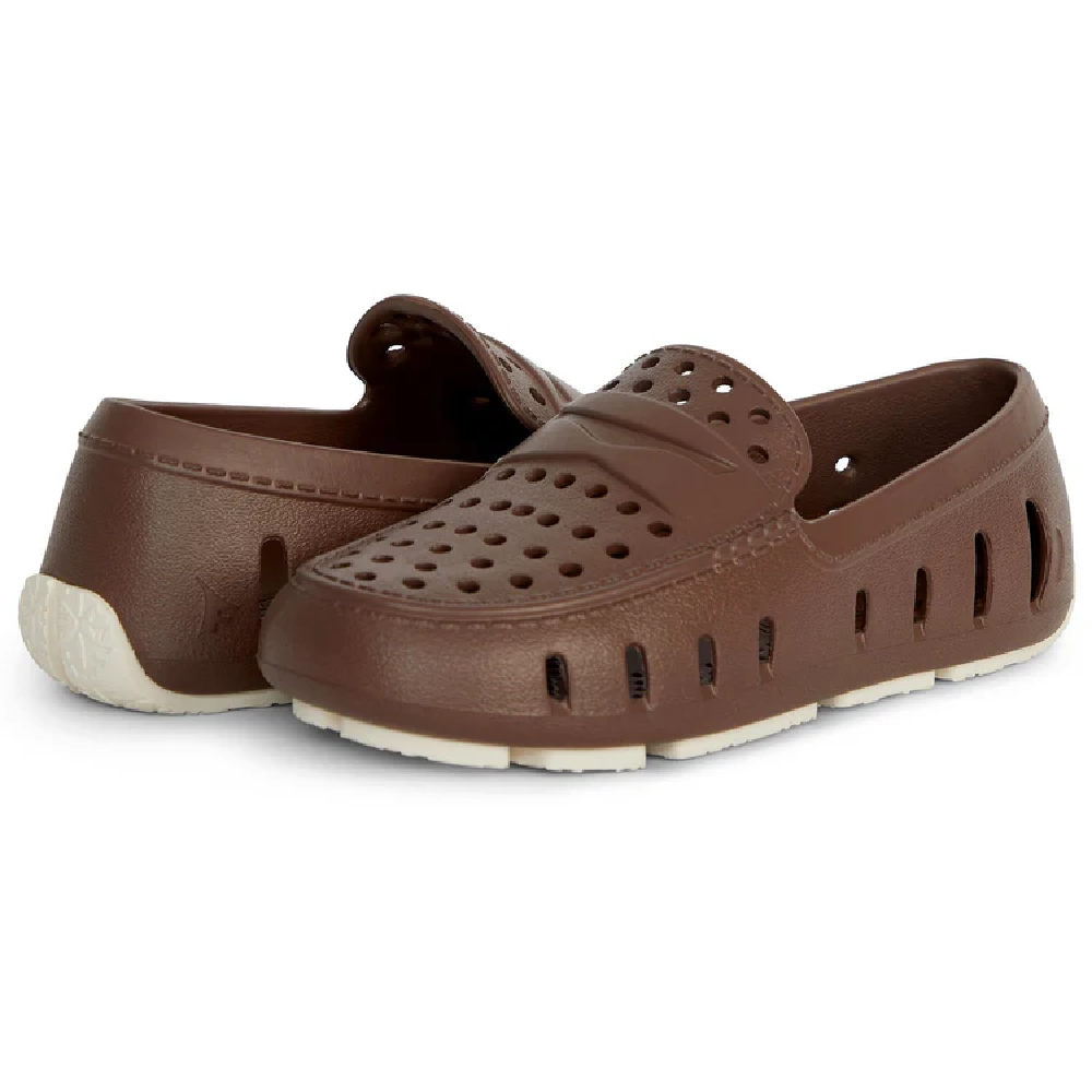 Floafers Kids Prodigy Driver - Driftwood Brown/Coconut