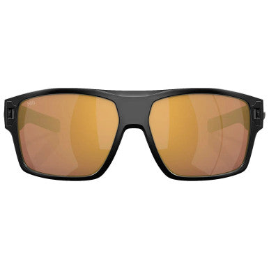 Costa Del Mar Diego XL Sunglasses – Matte Black / Gold Mirror