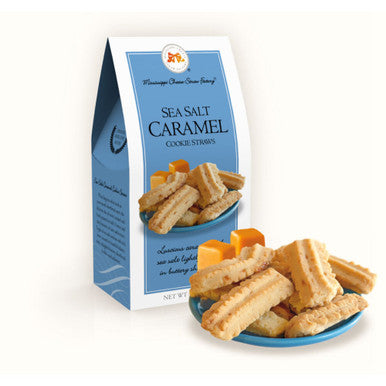 Mississippi Cheese Straw Factory Sea Salt Caramel Cookie Straws