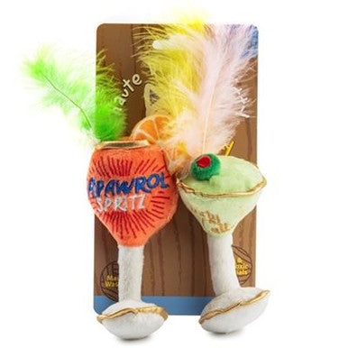 Haute Diggity Kitty Cocktails Organic Catnip Toys