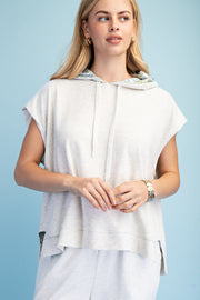 GiGiO Knit Sleeveless Hoodie