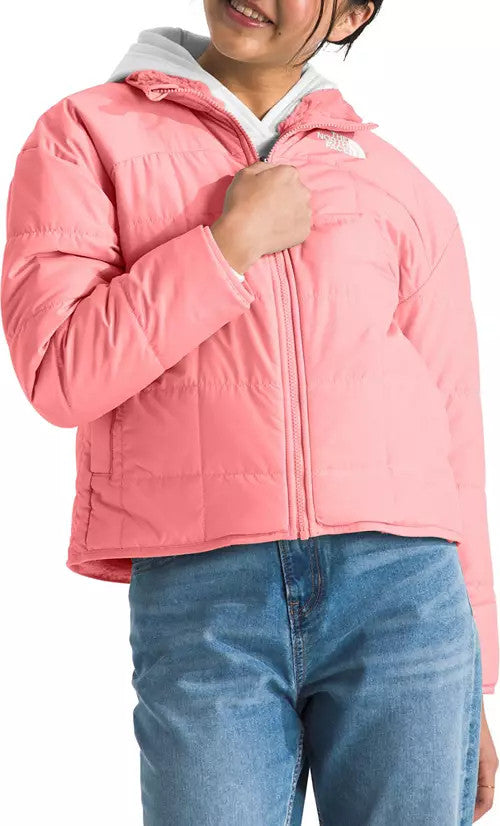 The North Face Girls' Reversible Shasta Full-Zip Jacket - Terracotta