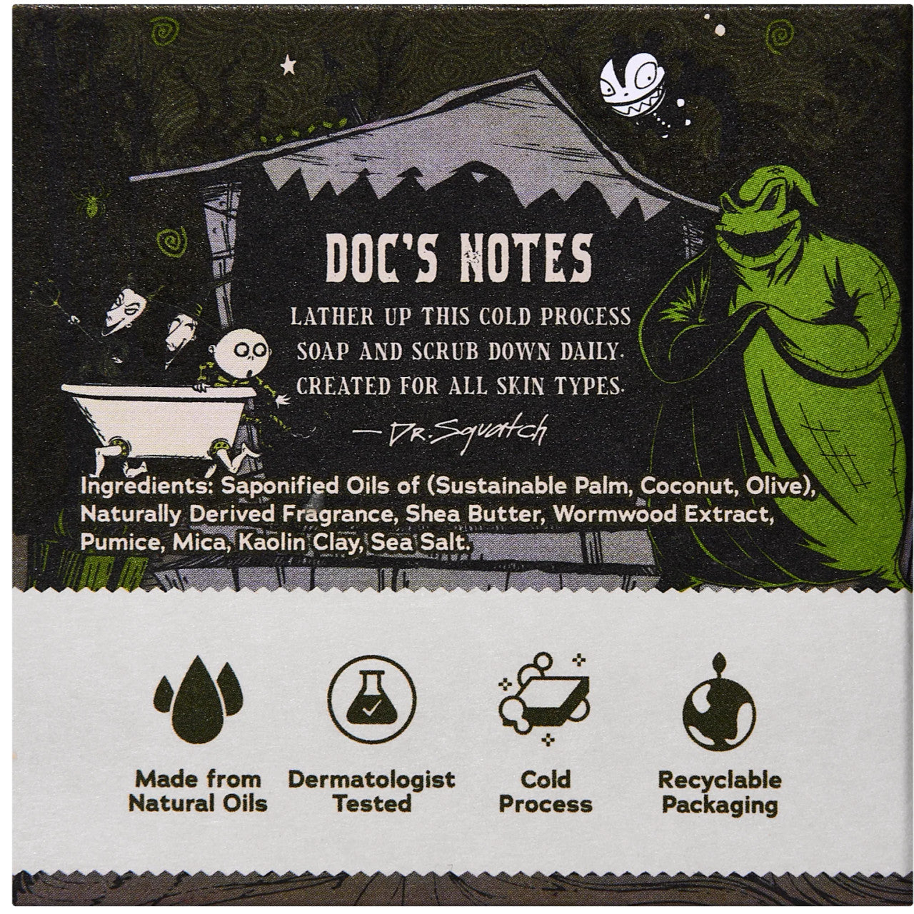 Dr. Squatch Oogie Boogie's Brew Bar Soap