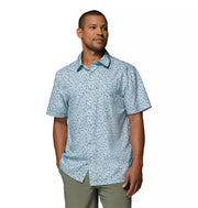 Columbia Men's Super Slack Tide Camp Shirt - Marine Light Gone Fishin