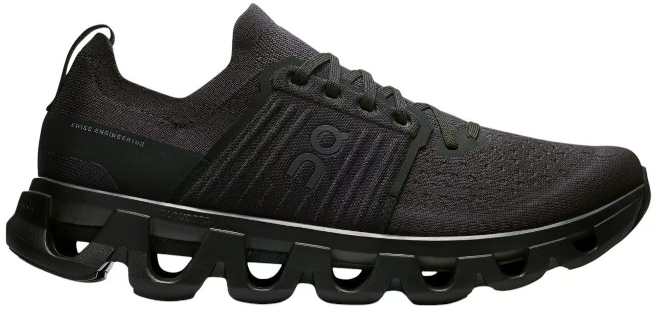 On Men's Cloudswift 4 Running Shoes - Black/Eclipse