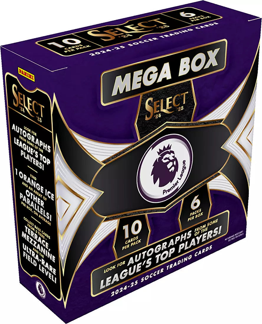 2024-25 Panini Select Premier League Soccer Mega Box