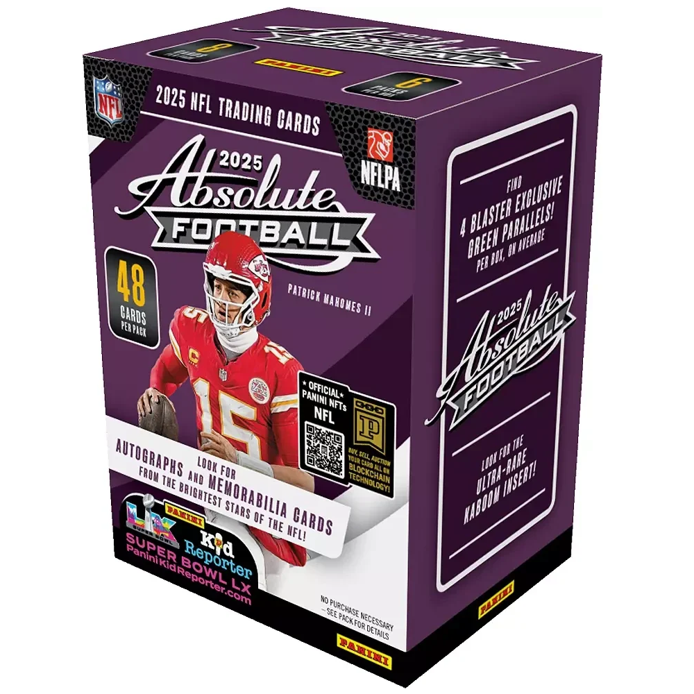 Panini Absolute 2025 Football Blaster Box