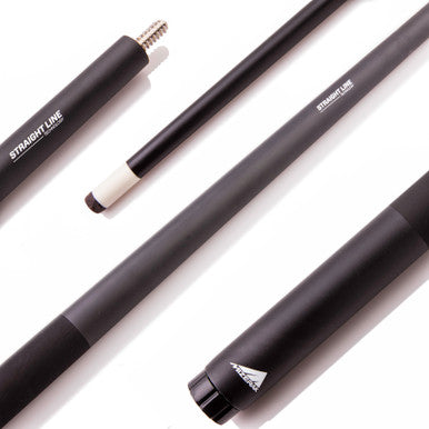 Mizerak 58" Two-Piece Carbon Composite Pool Cue - Matte Black