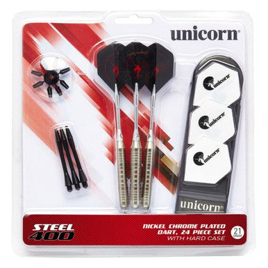 Unicorn Steel 400 Dart Set – 3-Pack