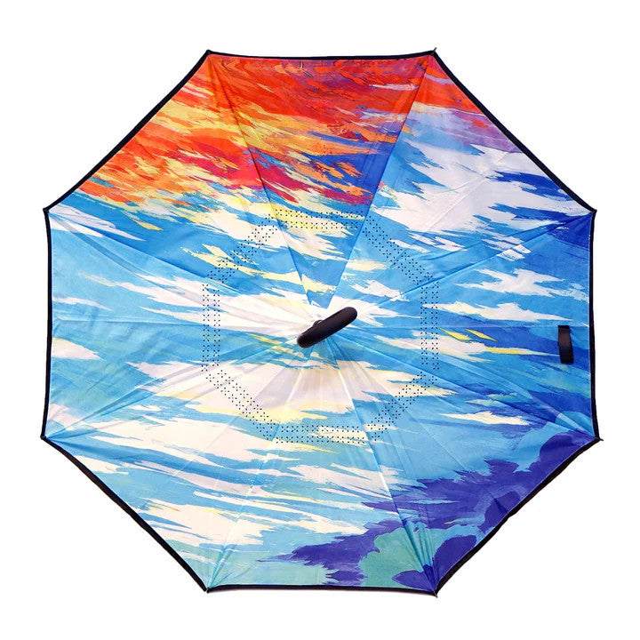 Calla Pastel Topsy Turvy Umbrella