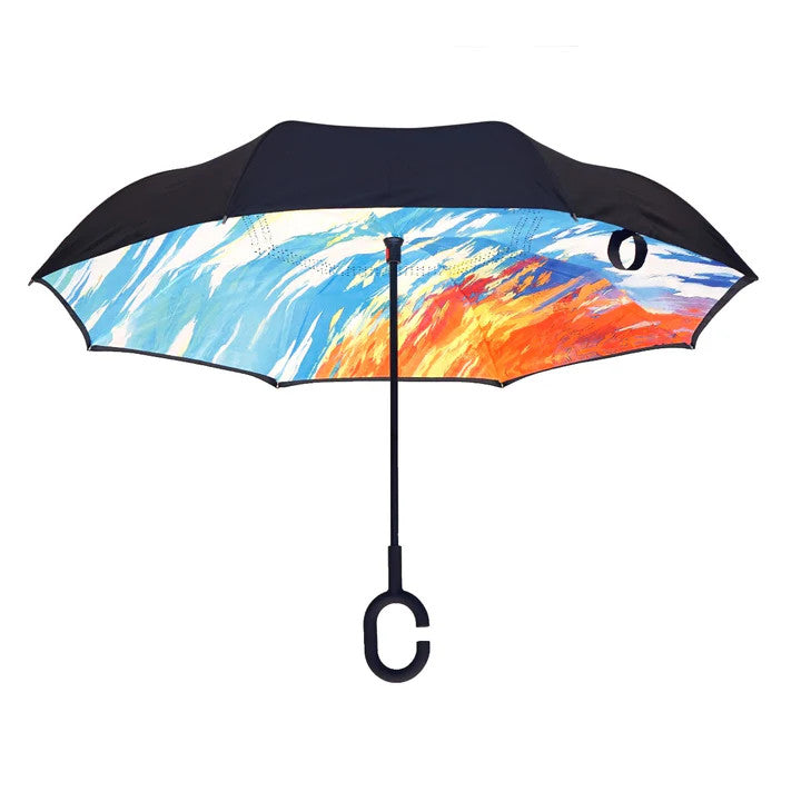 Calla Pastel Topsy Turvy Umbrella