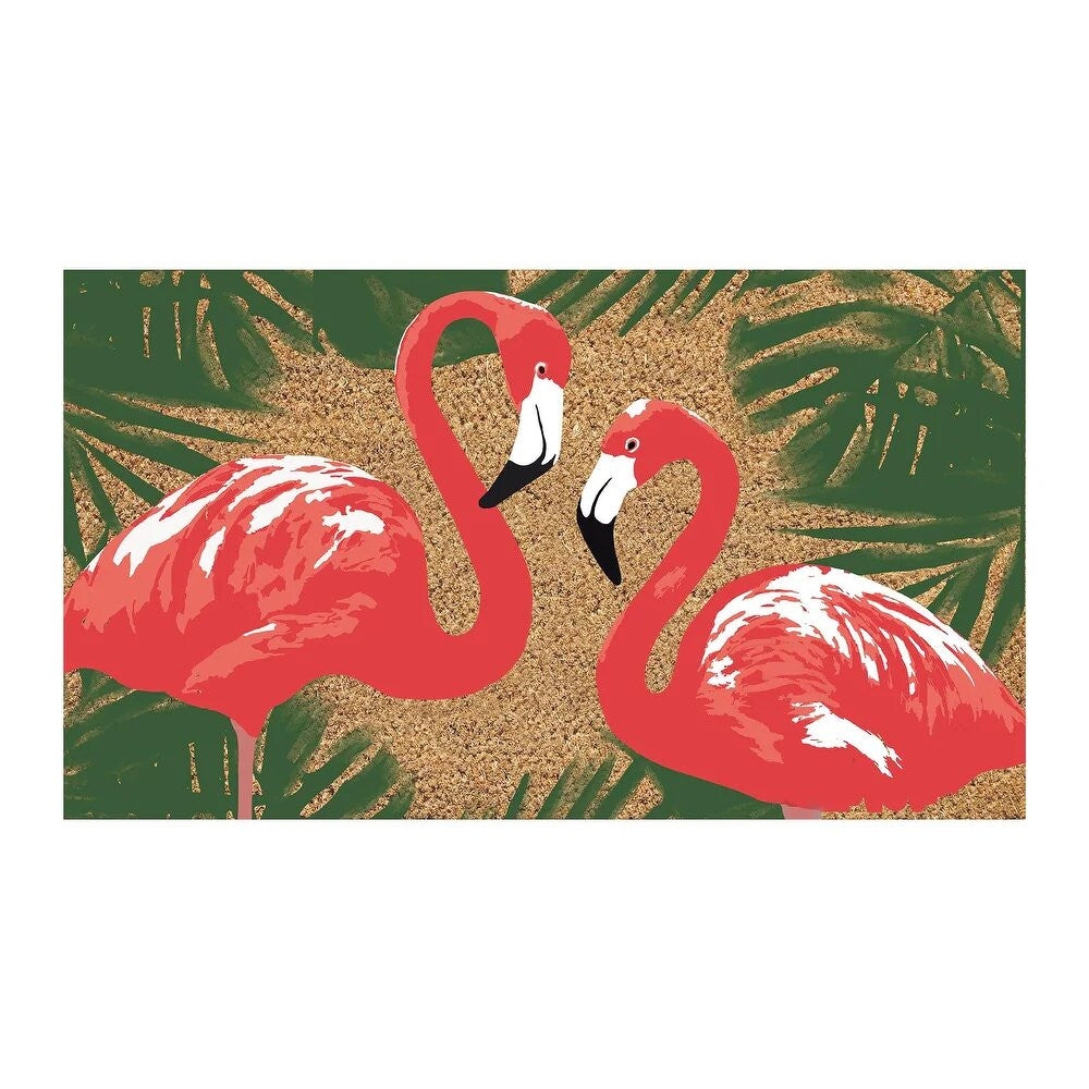 Evergreen Flamingle Coir Mat