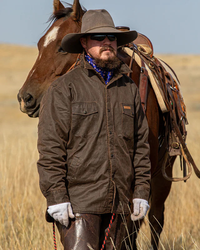 Outback Trading Co. Men's Loxton Jacket - Brown