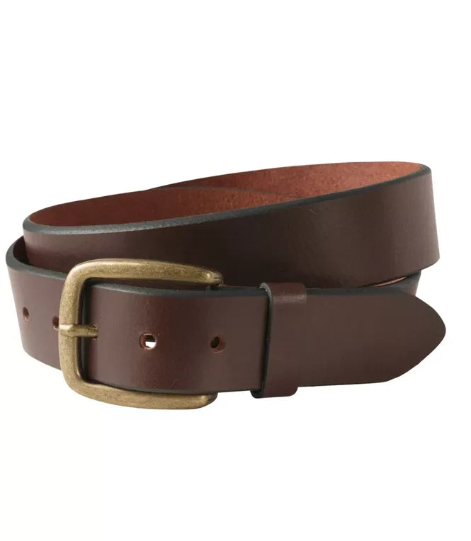 L.L. Bean Men's 1912 Jean Belt - Brown