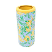 Lilly Pulitzer Skinny Can Holder - Make Lemonade