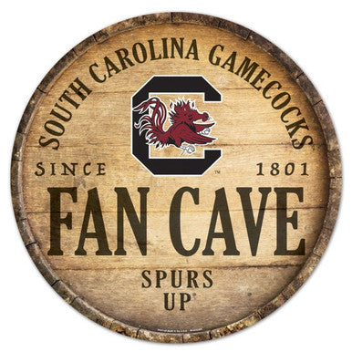 Wincraft South Carolina Gamecocks Round Wood Sign