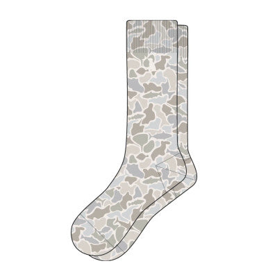 Local Boy Men's Dress Socks - Saltwater Camo