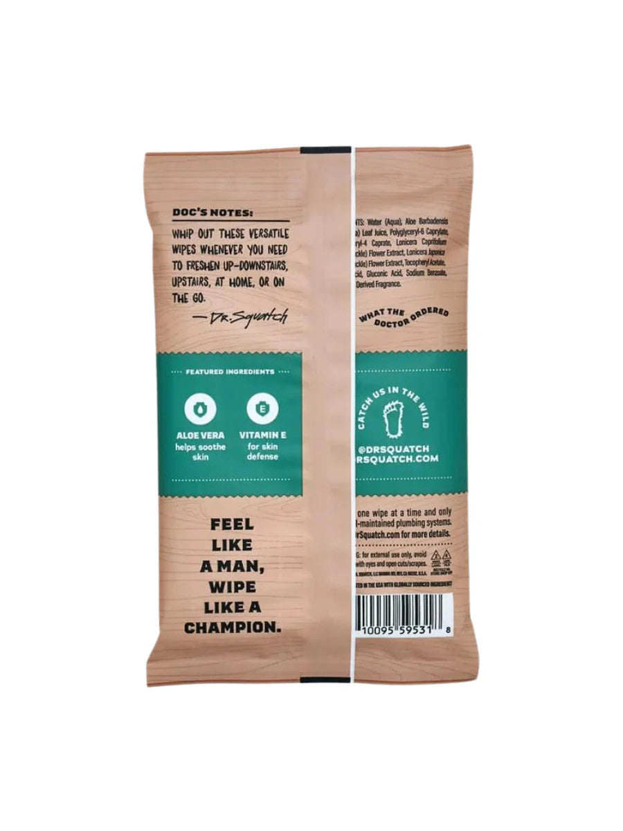 Dr. Squatch Rainforest Rapids Wipes