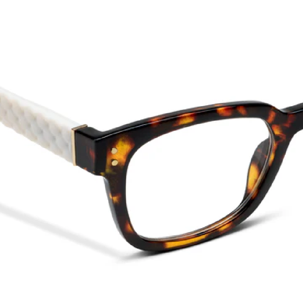 Peepers Aubrey Tortoise/White Blue Light Blocking Reading Glasses