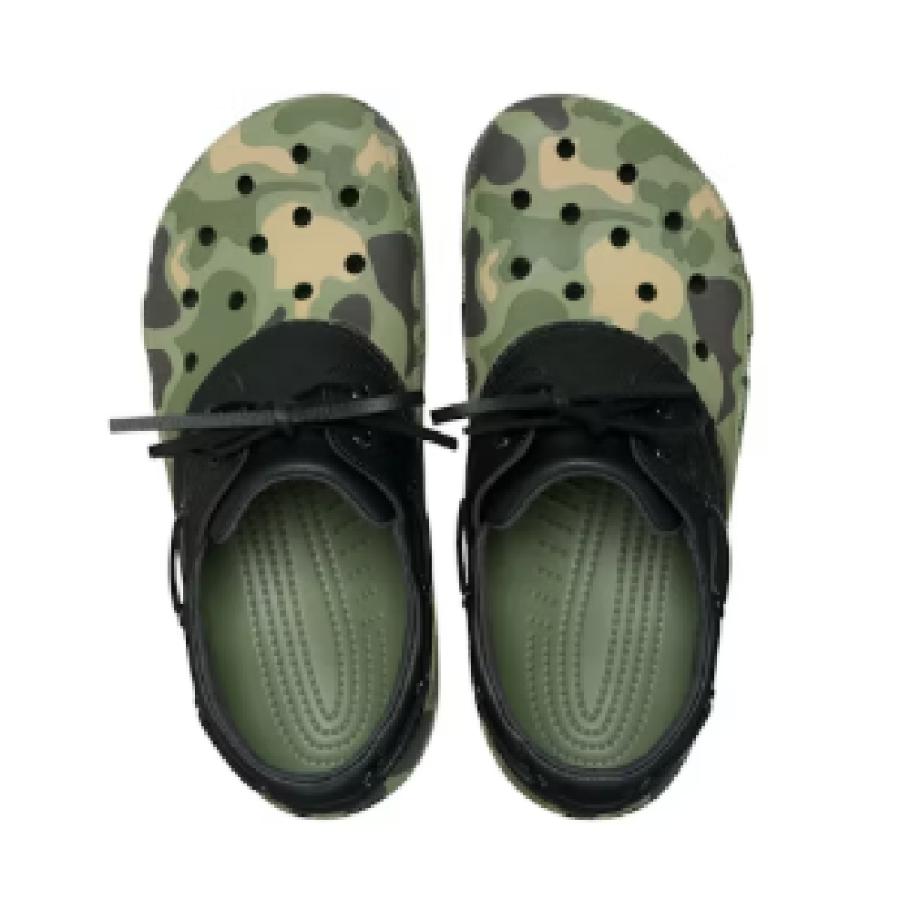 Crocs Classic Boat Clog - Black/Cargo