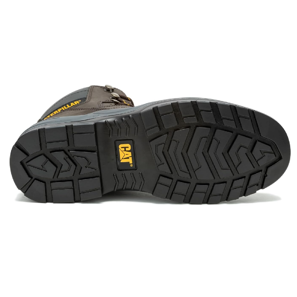 Caterpillar Striver Waterproof Steel Toe Work Boots for Men – Brown