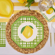 Sophistiplate Dinner Plate Lemon and Stem - 8pk