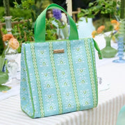 Laura Park Rosemary Stripe Blue Lunch Bag