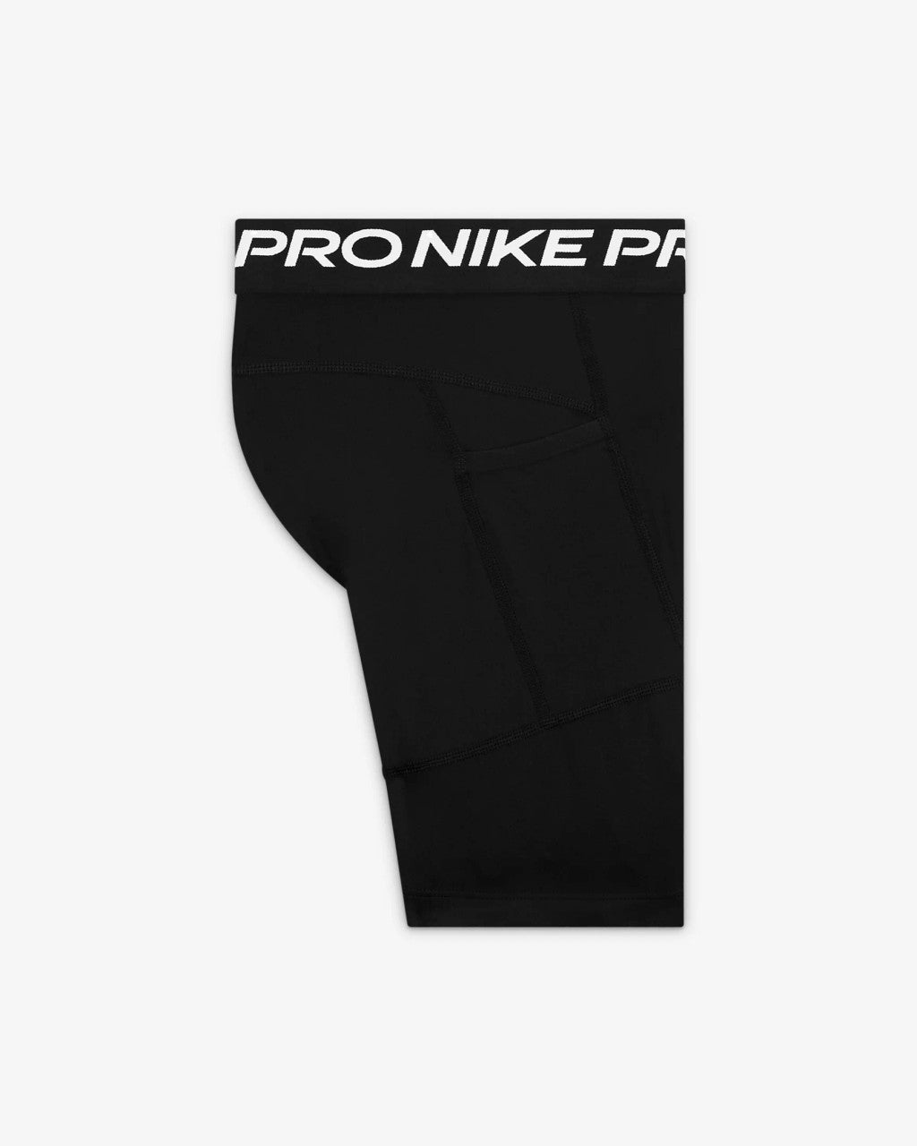 Nike Pro Dri-FIT Big Kids' (Boys') Shorts - Black/White