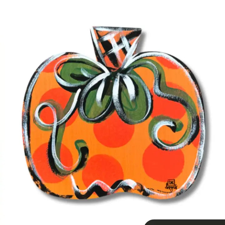DK Designs Polka Pumpkin Mini